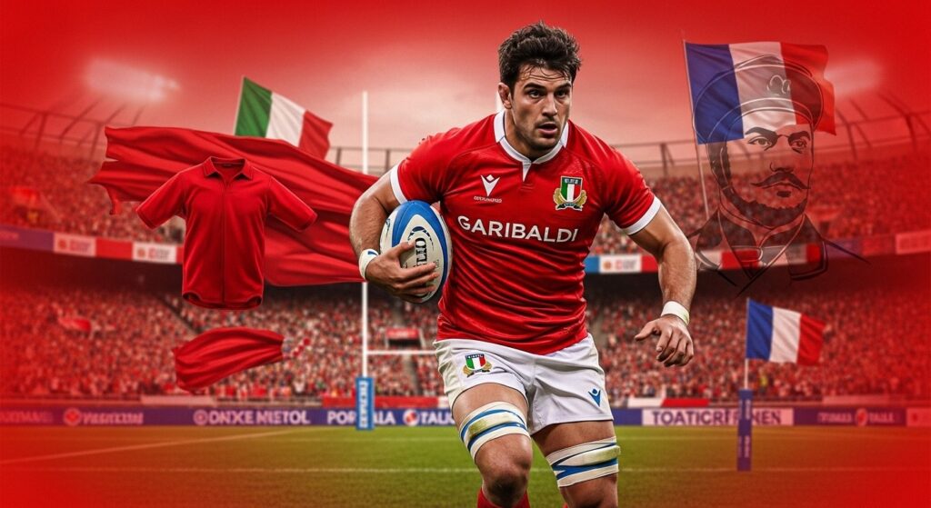 Pourquoi l&rsquo;Italie Joue en Rouge Garibaldi contre la France