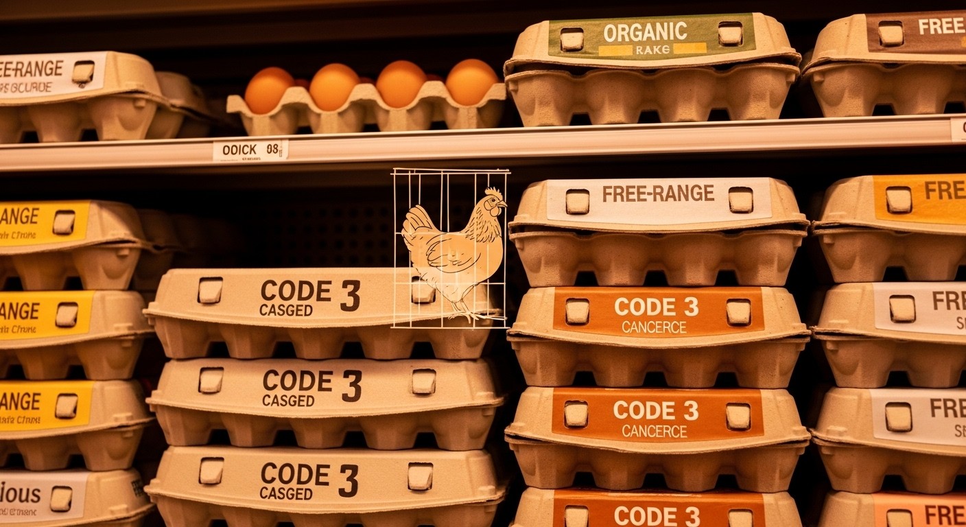 Découvrez pourquoi les œufs code 3 persistent dans les rayons malgré les engagements de la grande distribution à les bannir en 2026. Pénurie, transition difficile et réalité du marché expliqués.