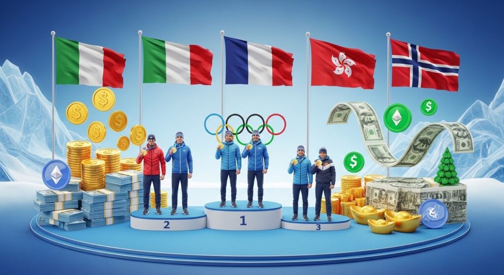 Primes JO Hiver 2026 : Jusqu&rsquo;à 650 000 € par Médaille selon les Pays