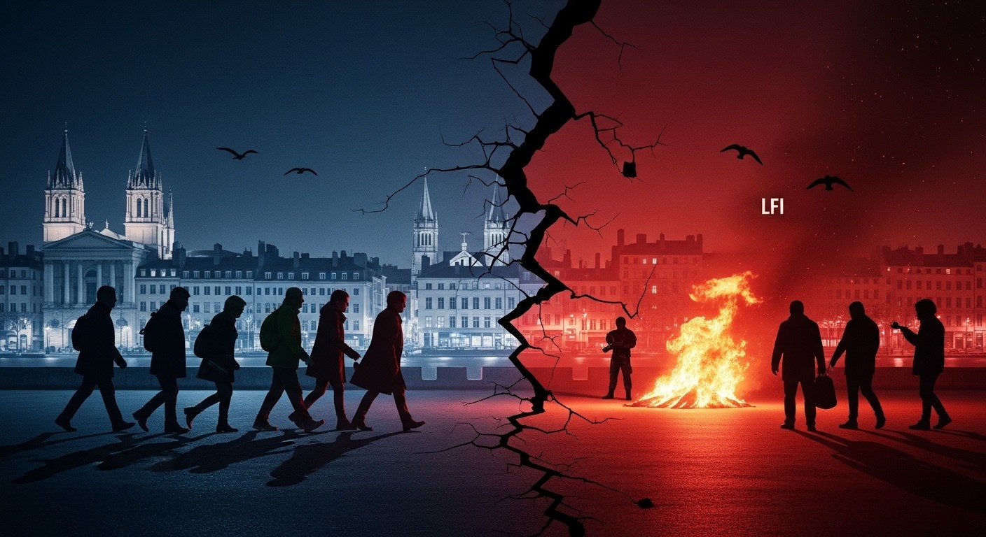 Sous pression après la mort violente d'un militant à Lyon, socialistes et écologistes condamnent fermement et prennent leurs distances avec LFI. Analyse des fractures à gauche.