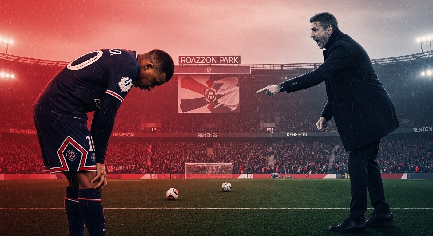 Découvrez la défaite choc du PSG à Rennes (3-1) : propos cash de Dembélé sur l’individualisme, réponse ferme de Luis Enrique. Tensions avant l’Europe !