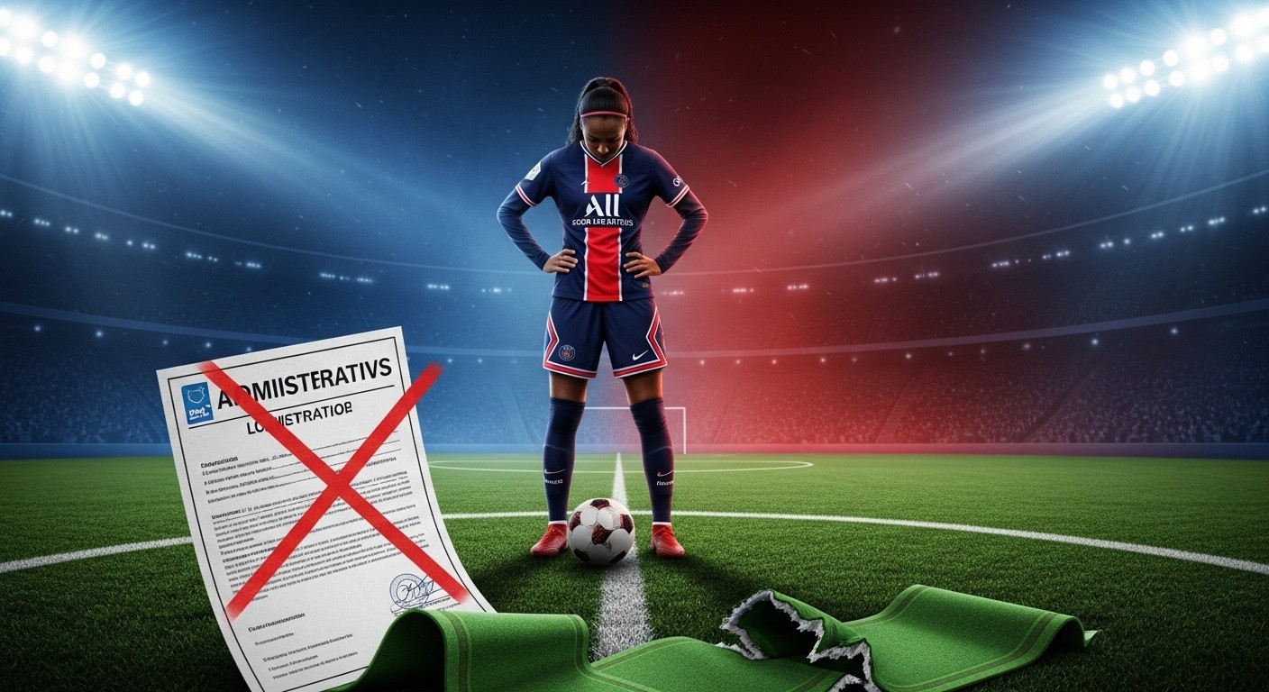 Découvrez pourquoi le PSG féminin reste lourdement sanctionné avec trois défaites administratives confirmées. Impact sur le classement et recours au TAS à venir.