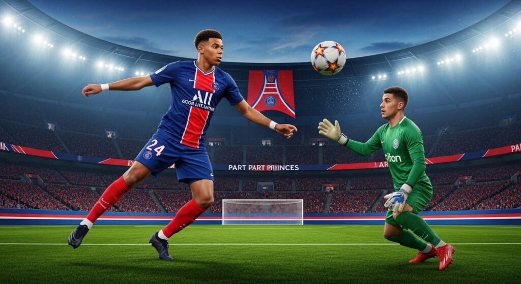 PSG Metz : But Express de Désiré Doué (3-0)