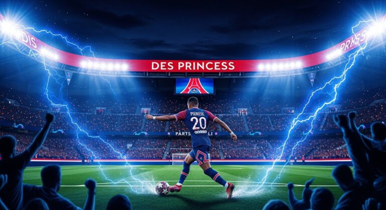 PSG-Monaco : Composition Officielle avec Hakimi et Attaque Explosive