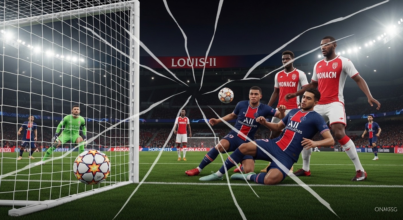 Découvrez pourquoi le PSG a souffert défensivement à Monaco malgré sa victoire 3-2 en barrage de Ligue des champions. Analyse des failles et leçons pour le retour.