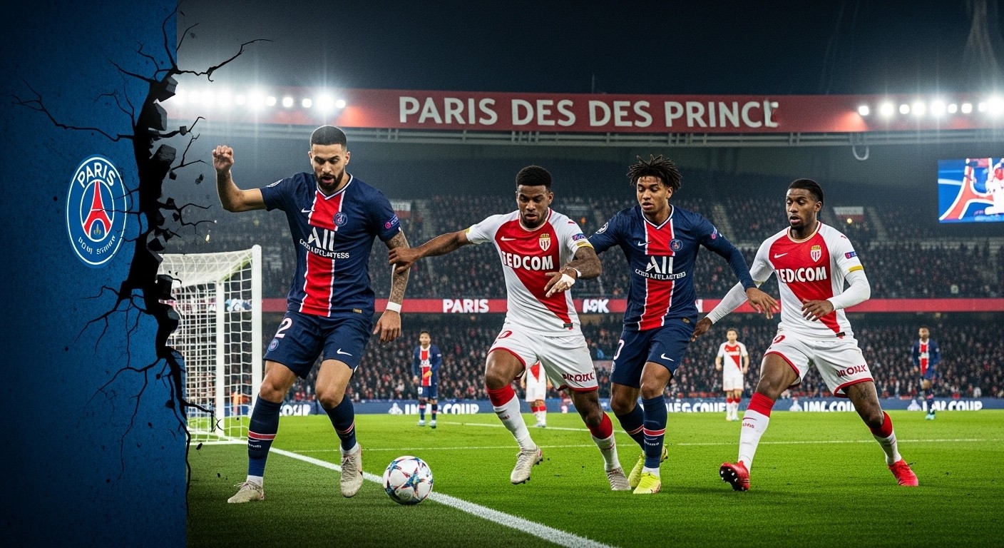 Analyse du nul 2-2 PSG-Monaco en Ligue des champions : pourquoi la défense parisienne inquiète malgré la qualification en 8es. Failles, erreurs et perspectives pour la suite.