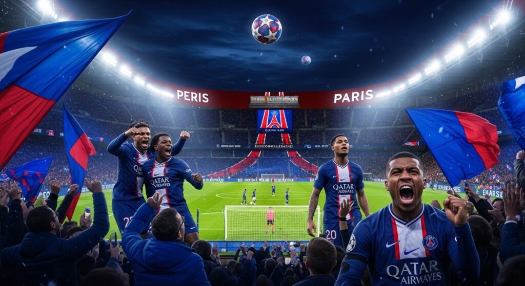 PSG Monaco : Qualification Arrachée pour les 8es de Ligue des Champions