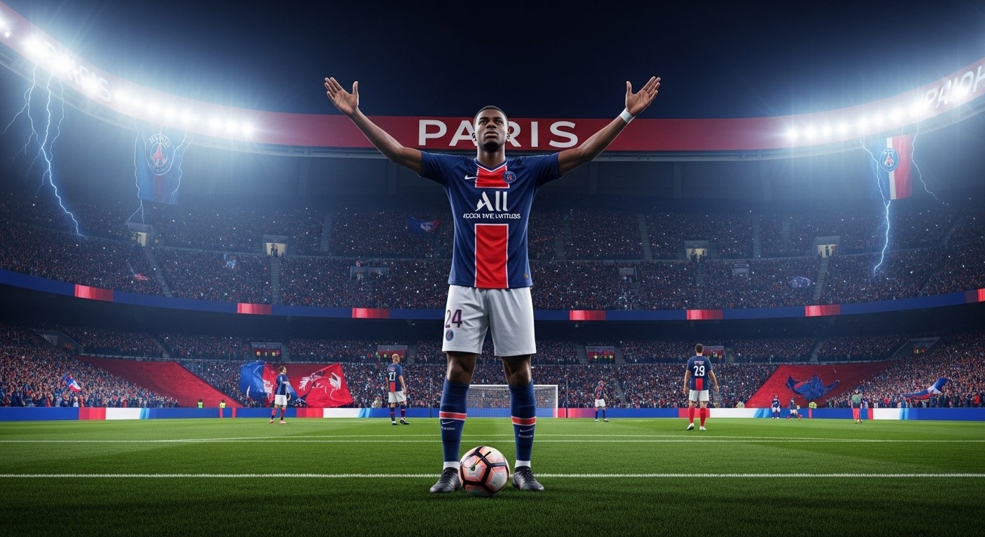 Le PSG écrase Marseille 5-0 dans un Classique à sens unique. Dembélé double buteur, Kvaratskhelia sublime, l'OM naufrage. Retour sur une soirée mémorable au Parc des Princes.