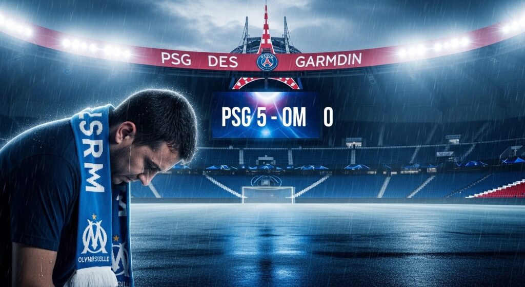 PSG-OM 5-0 : Supporters Abattus Après l&rsquo;Humiliation