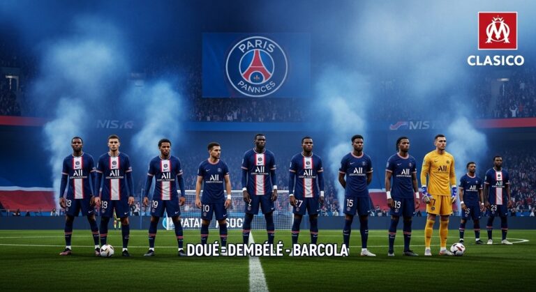 PSG-OM : Composition et Attaque Explosive des Parisiens