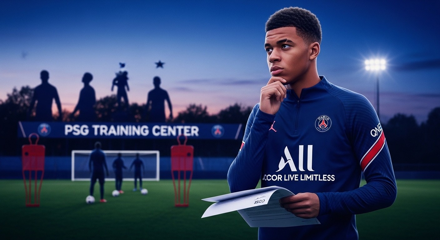 Pourquoi les talents 2008 du PSG hésitent-ils à signer leur premier contrat professionnel ? Concurrence, projet sportif et réalités du haut niveau expliqués.
