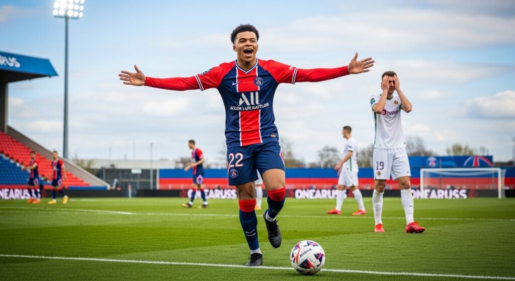PSG Youth League : Les Titis Écrasent Minsk Et Visent Les Huitièmes