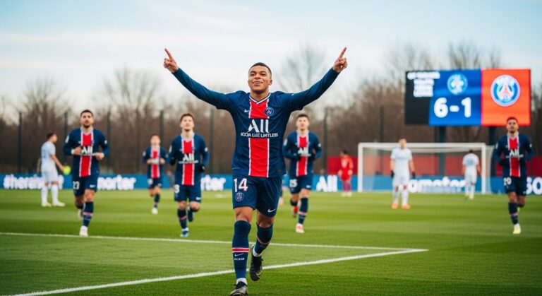 PSG Youth League : Victoire Éclatante 6-1 Contre Helsinki et Qualification en Quarts