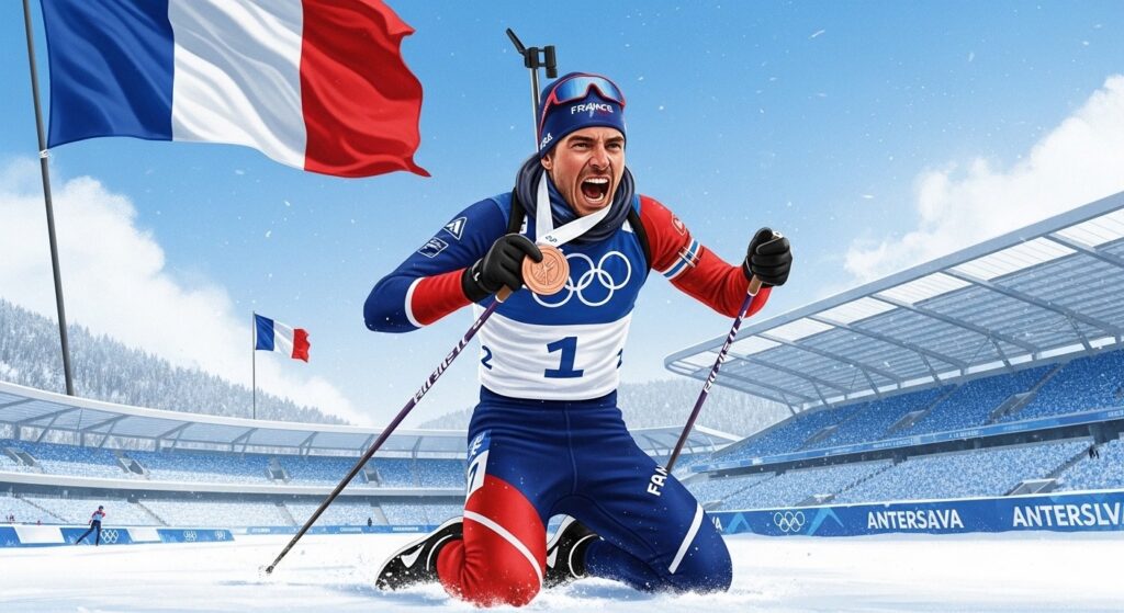 Quentin Fillon Maillet : Record Historique aux JO 2026