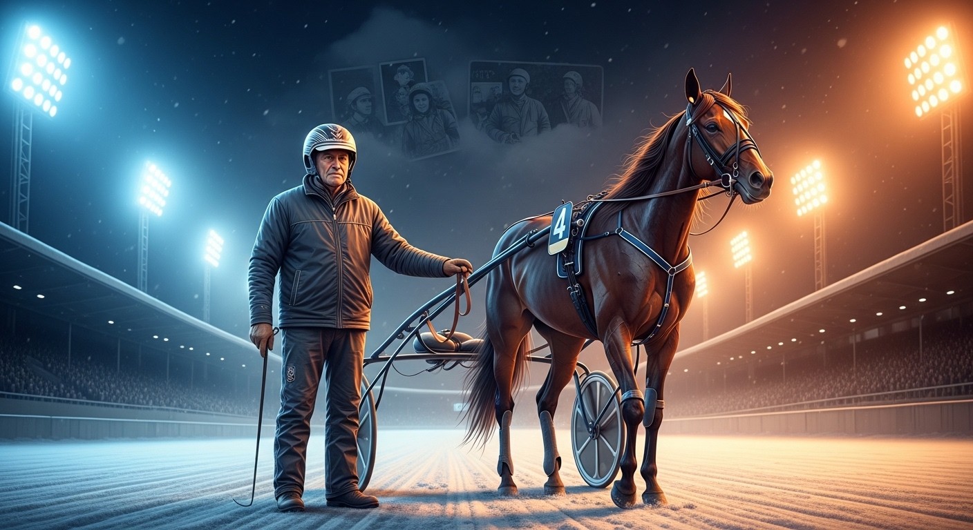 Découvrez l'histoire émouvante de la famille Dreux, dynastie du trot depuis un siècle. André Dreux fier de son héritage, Jina Fouteau au départ du quinté à Vincennes ce 20 février 2026.