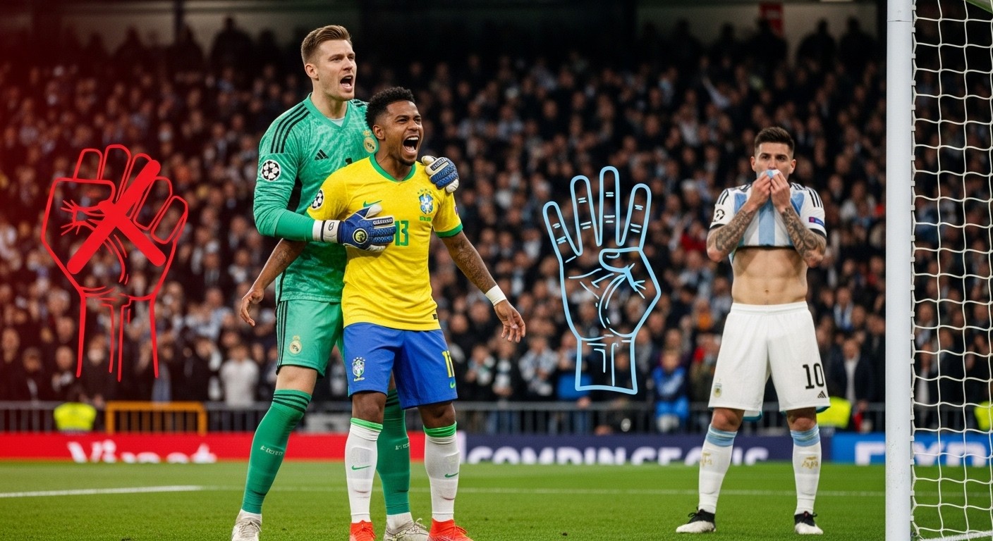 Courtois claque Mourinho et défend Vinicius après les accusations de racisme de Prestianni lors de Real Madrid-Benfica en Ligue des champions. Une affaire qui secoue le foot européen.