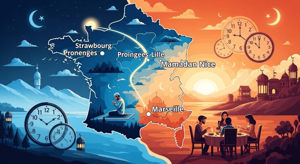 Ramadan 2026 : Où le Jeûne est-il le Plus Long en France ?