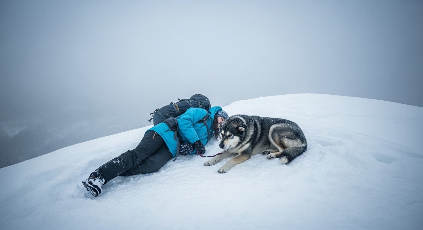 Une jeune randonneuse de 21 ans a succombé à l'hypothermie sur le plus haut sommet de New York malgré son appel aux secours. Son fidèle chien est resté à ses côtés jusqu'à l'arrivée des sauveteurs. Un drame qui interroge sur la sécurité en montagne hivernale.