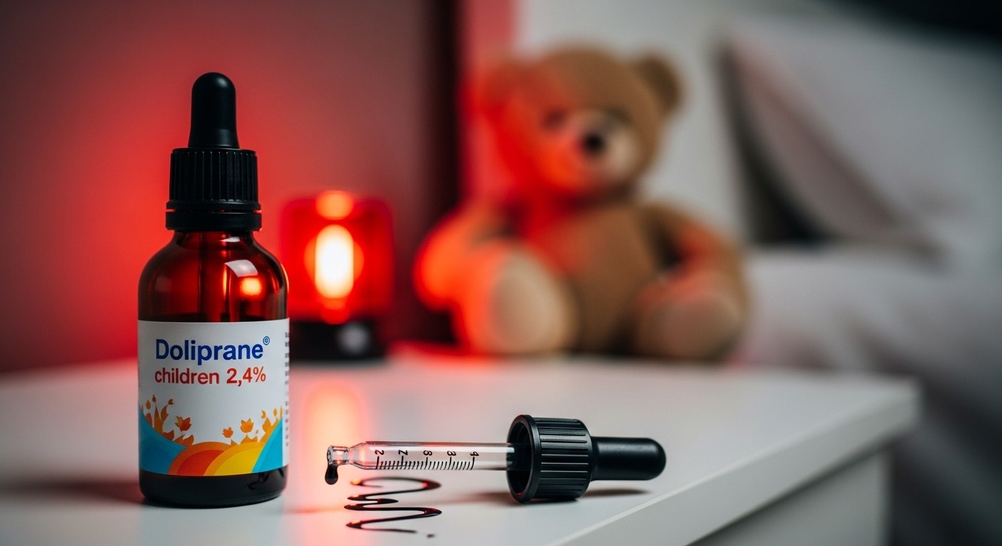 27 lots de Doliprane 2,4% buvable rappelés pour défaut de pipettes pouvant causer surdosage paracétamol chez nourrissons. Vérifiez votre boîte et protégez vos enfants dès maintenant !