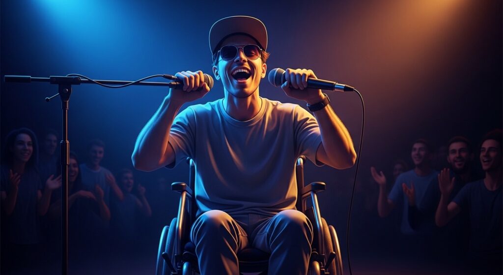 Rappeur Tétraplégique Gino : Premier EP Inspirant