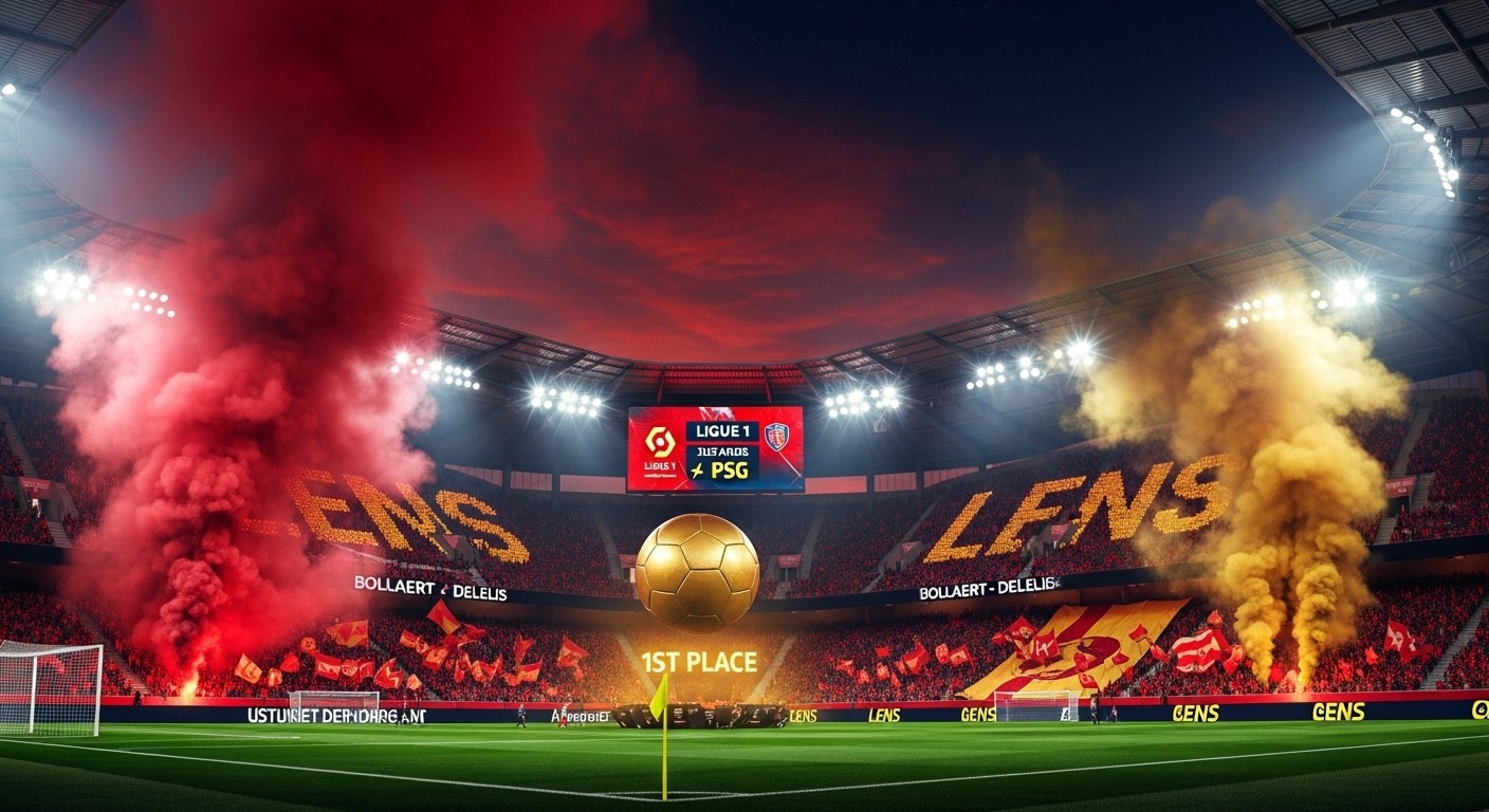 Le RC Lens de Pierre Sage reprend provisoirement la tête de la Ligue 1 après sa victoire contre Le Havre. Découvrez comment les Sang et Or défient le PSG et prolongent le suspense au classement !