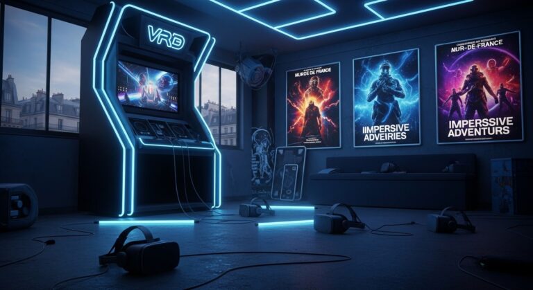 Réalité Virtuelle Loisirs : Boom et Chute des Salles en Île-de-France