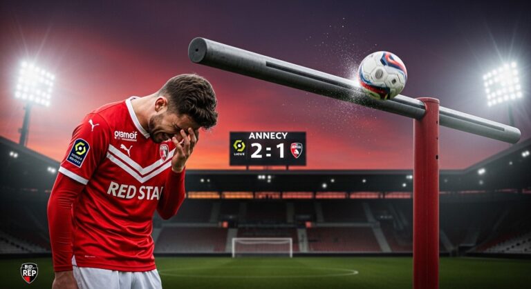 Red Star Battu à Annecy (2-1) : La Tête de la Ligue 2 Échappe