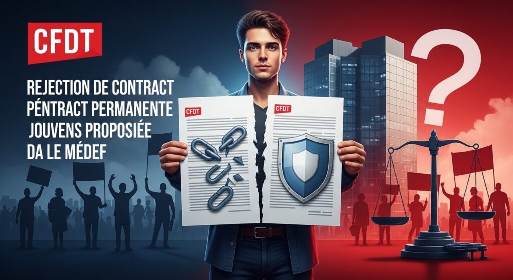 Rejet CFDT du CDI Jeunes Medef : Une Mauvaise Idée ?