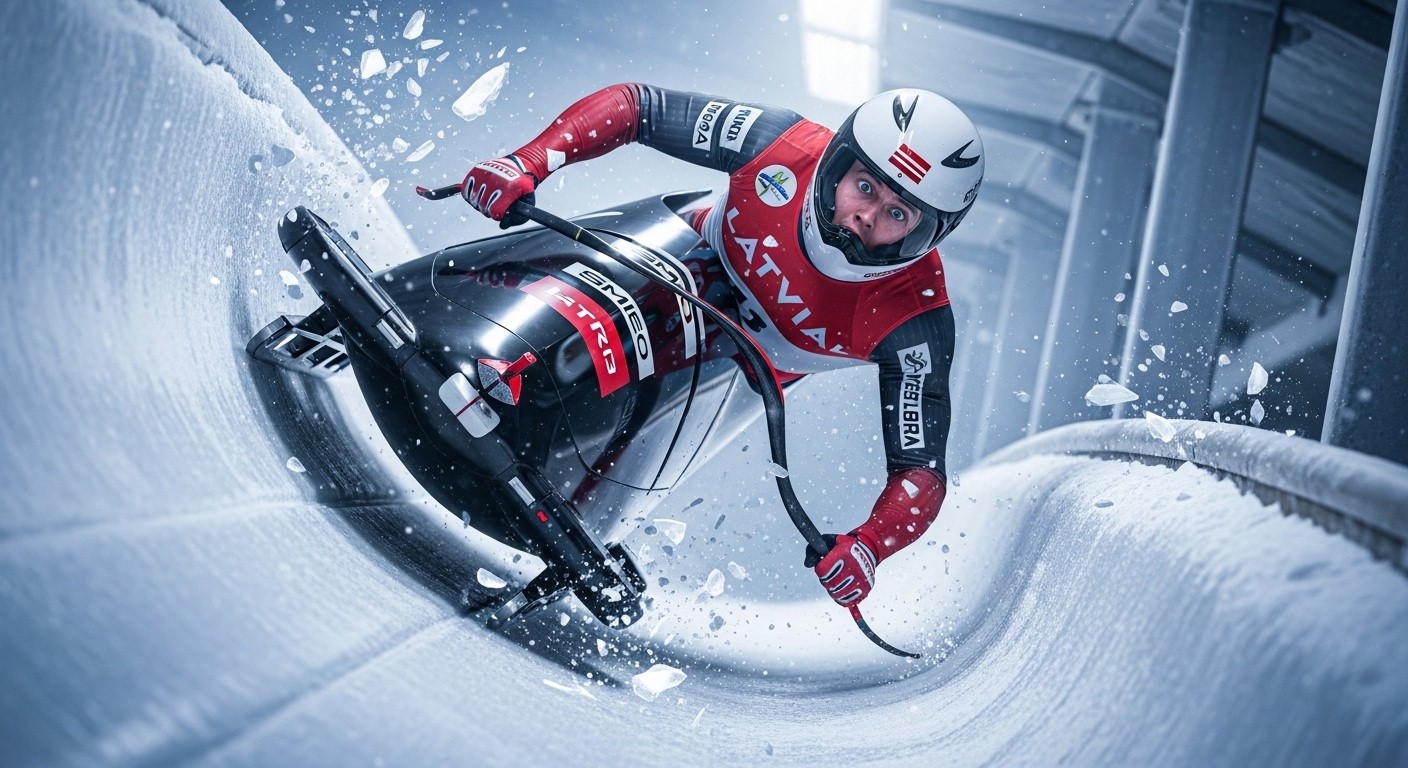 Découvrez comment le jeune Letton Renars Grantins, 21 ans, a frôlé la tétraplégie suite à un accident de bobsleigh juste avant les JO d'hiver 2026. Un miracle médical qui rappelle les dangers extrêmes de ce sport.