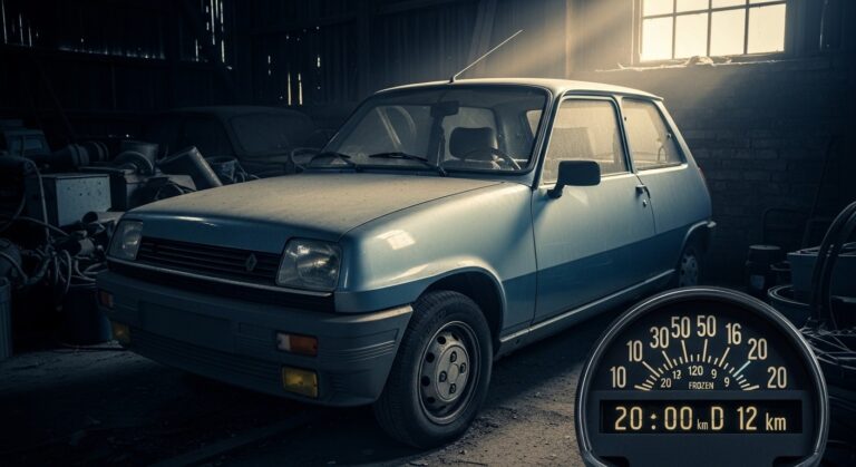Renault 5 Neuve Oubliée 44 Ans Aux Enchères Paris