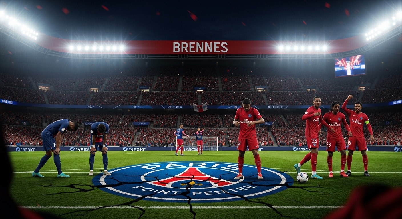 Le PSG s'incline 3-1 à Rennes malgré sa forme récente. Hakimi et Doué de retour, mais inefficaces. Analyse complète de cette défaite choc avant Monaco en C1.
