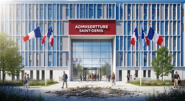 Réouverture Centre Administratif Saint-Denis Après Incendie 2023