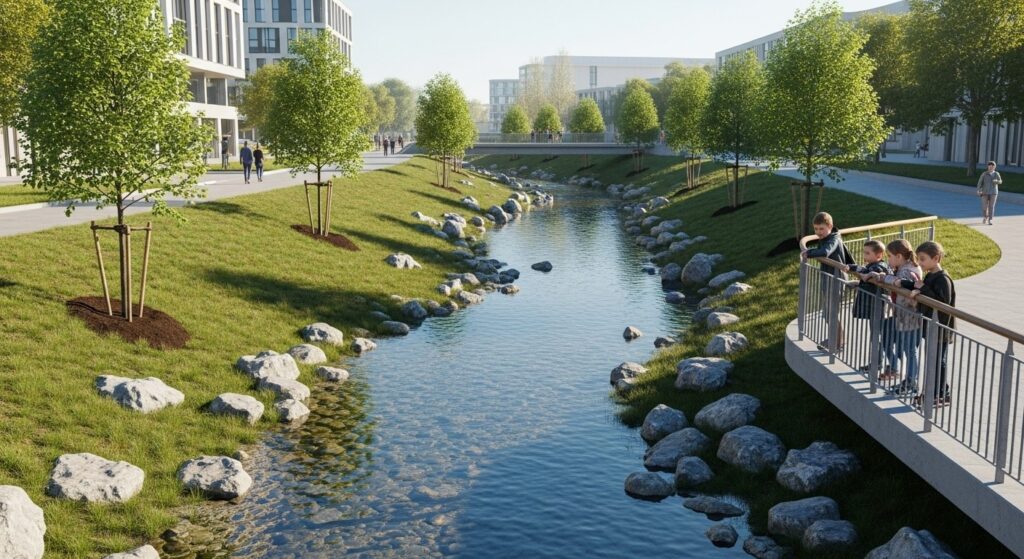 Réouverture de l&rsquo;Orge à Juvisy : la Rivière Revient au Cœur de la Ville