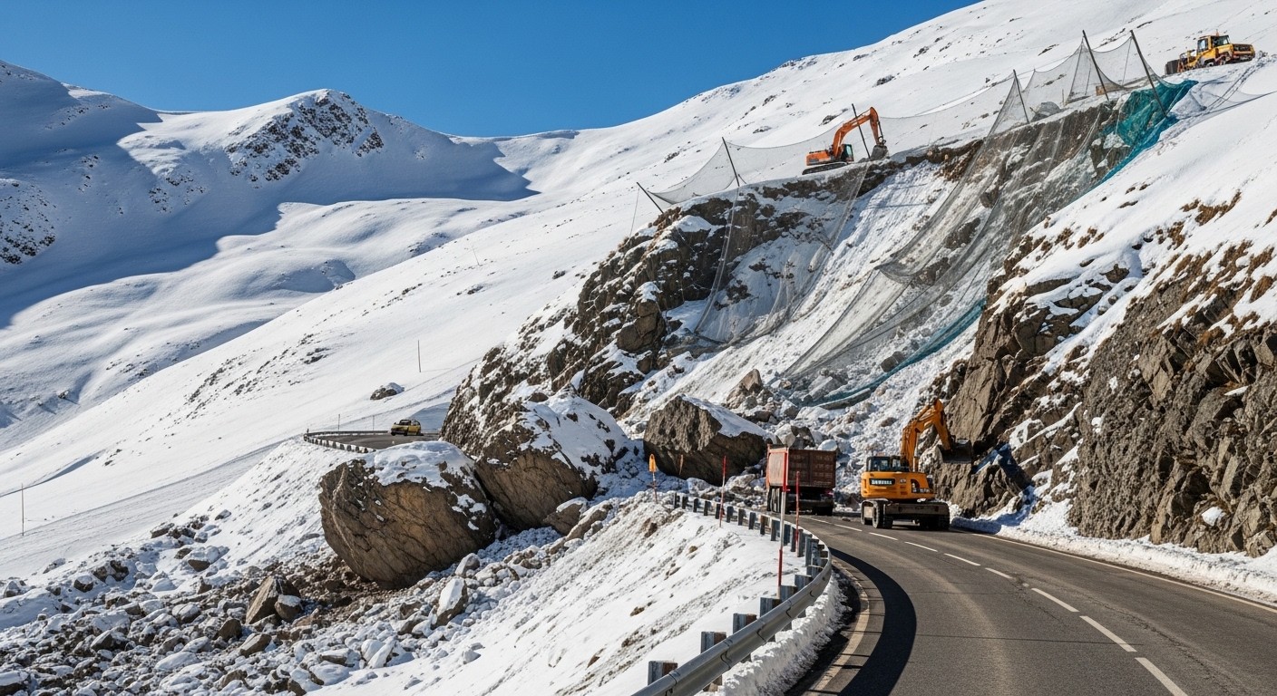 La RD66 dans les Pyrénées-Orientales rouvre dès ce vendredi avec 11 jours d'avance après des éboulements. Bonne nouvelle pour les stations de ski, mais la route d'Andorre reste problématique. Détails et conséquences.