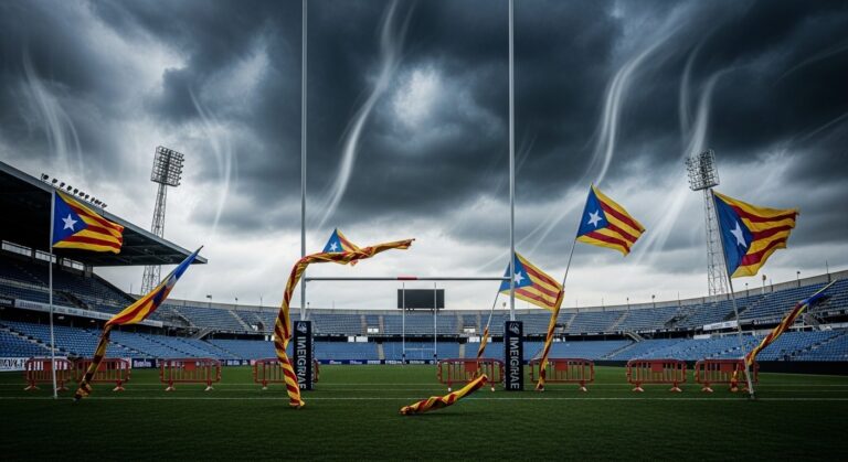 Report Match Perpignan Pau Top 14 Vents Violents