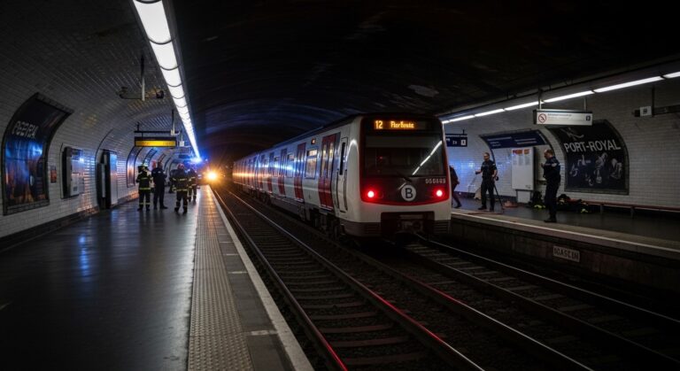 RER B : Trafic Repris Après Grave Accident à Port-Royal