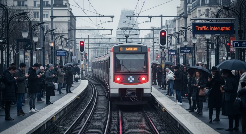 RER E Perturbé : Trafic Stoppé Nanterre-Saint-Lazare