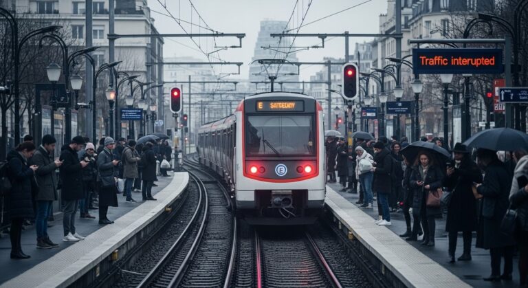 RER E Perturbé : Trafic Stoppé Nanterre-Saint-Lazare