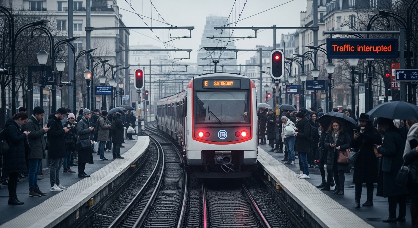 Le RER E est à l’arrêt entre Nanterre et Saint-Lazare ce samedi 7 février 2026 suite à un grave incident technique. Retour prévu en fin d’après-midi, mais les usagers subissent déjà le chaos. Découvrez les impacts et alternatives.