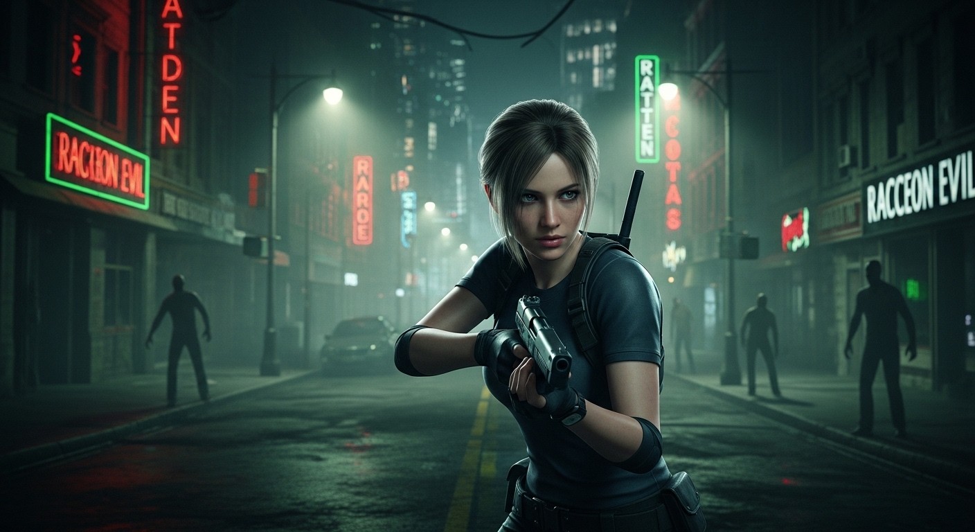 Découvrez Resident Evil Requiem, le 9e opus majeur sorti en 2026. Retour à Raccoon City, Grace et Leon Kennedy, horreur viscérale et action intense : pourquoi ce survival horror marque déjà l'année !