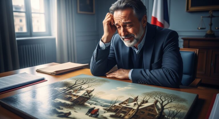 Restitution Historique : Tableau Spolié par les Nazis Rendu à la Famille