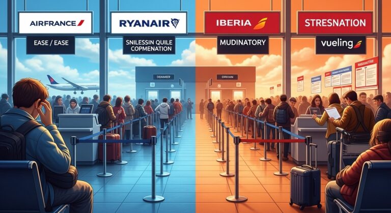 Retards de Vol : Pourquoi Préférer Air France ou Ryanair à Iberia