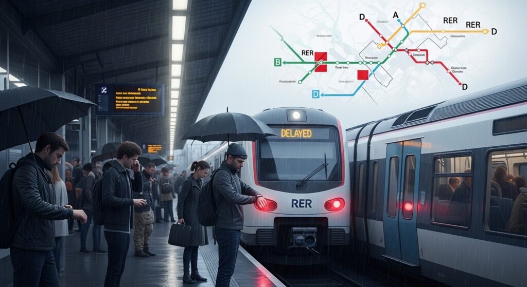 Retards RER Île-de-France 2025 : Qui a Droit à un Remboursement ?