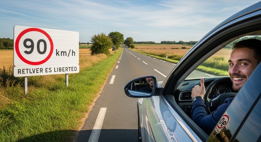 Retour aux 90 km/h dans l&rsquo;Eure : Usagers Soulagés