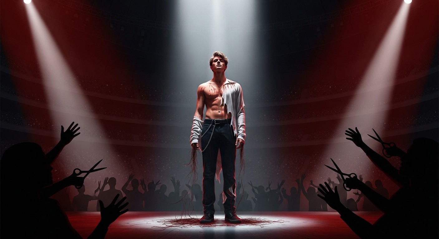 Découvrez la performance choc de Rilès à l'Accor Arena où ses fans ont découpé ses vêtements et cheveux. Entre art, vulnérabilité et dérapages, que révèle cette expérience sur la relation artiste-public ?