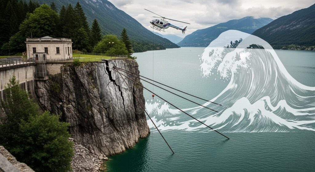 Risque Vague Géante Barrage Coiselet : Travaux 200 000 €