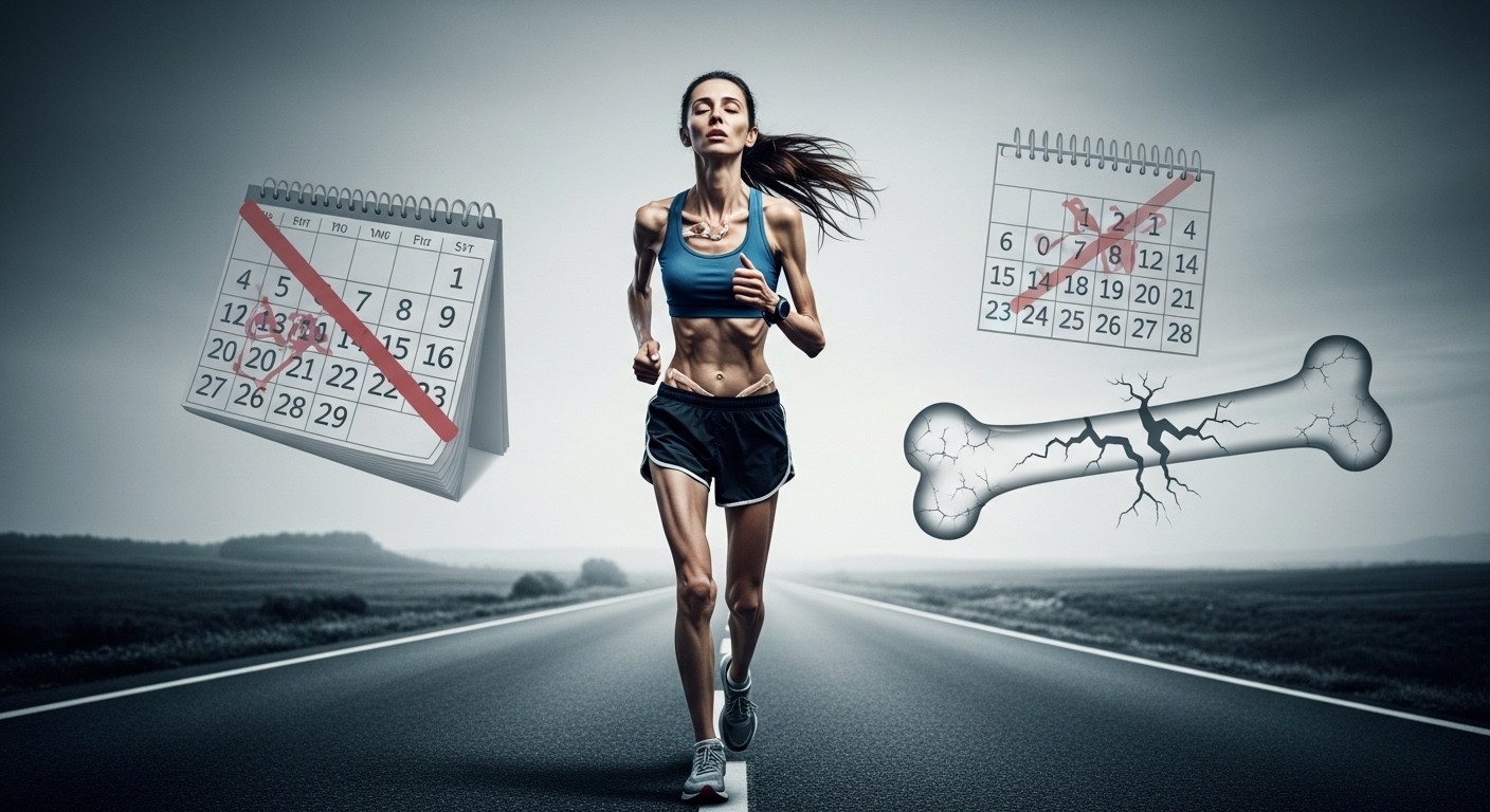Déficit énergétique, aménorrhée, ostéopénie : pourquoi les sportives d'endurance se mettent-elles en danger ? Découvrez les risques RED-S et comment les prévenir pour allier santé et performance.