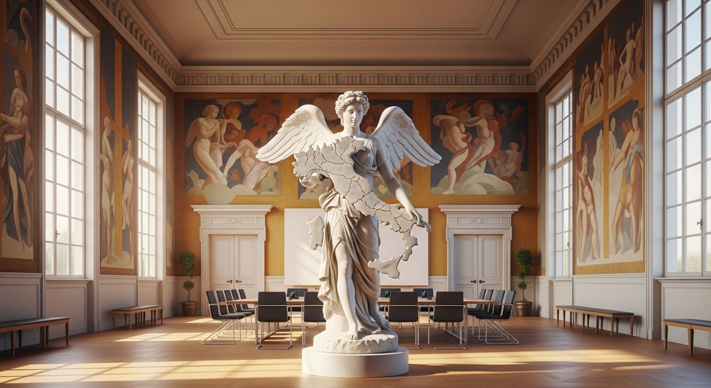 Découvrez comment un ange aux traits troublants de Giorgia Meloni a suscité une vive polémique dans une basilique romaine avant d'être effacé. Entre art, politique et sacré, une histoire qui intrigue !