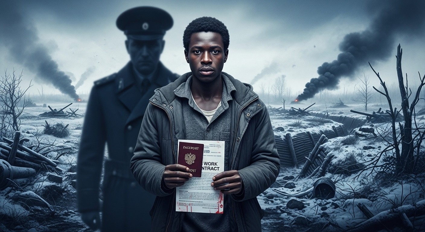 Comment la Russie piège des jeunes Africains avec de fausses promesses d’emploi pour les envoyer combattre en Ukraine comme chair à canon. Témoignages glaçants et réactions diplomatiques.