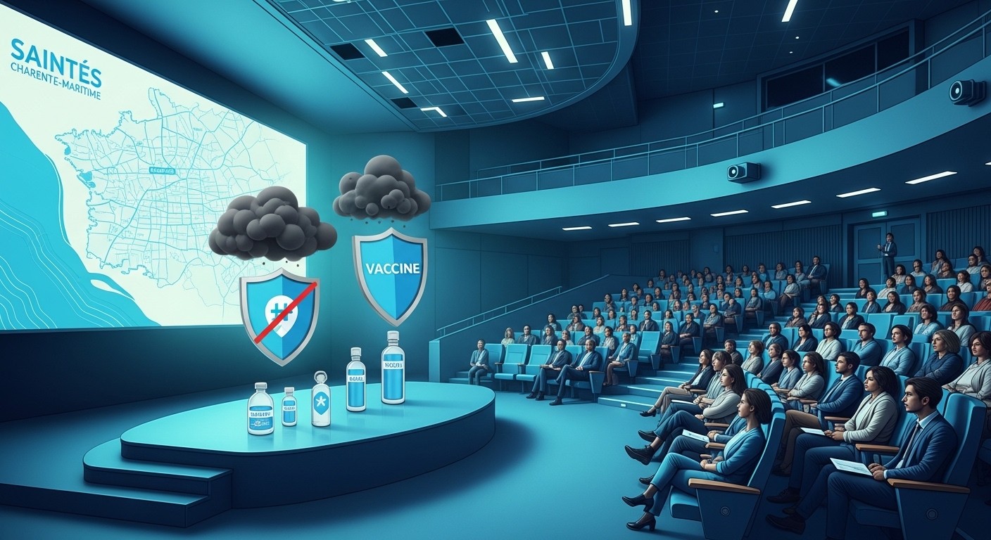 À Saintes, le préfet et l'ARS organisent une grande conférence pour promouvoir la vaccination et contrer la désinformation. Décryptage d'une initiative forte face à un mouvement antivax actif localement.